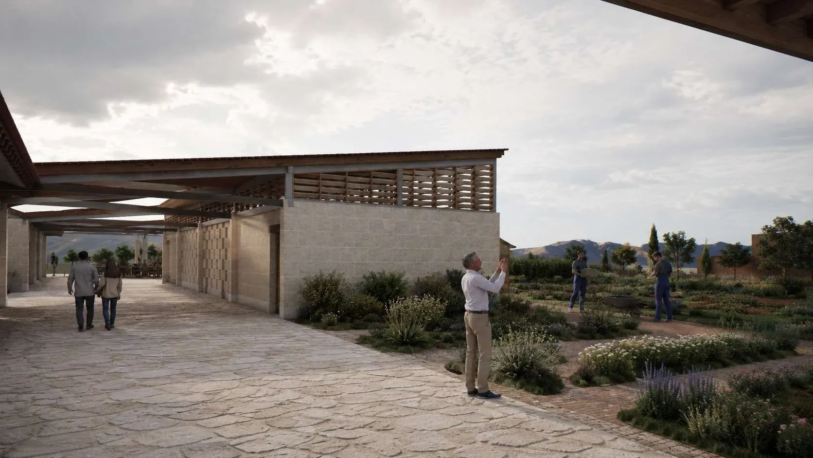 Ferme agricole à Majorque, Espagne