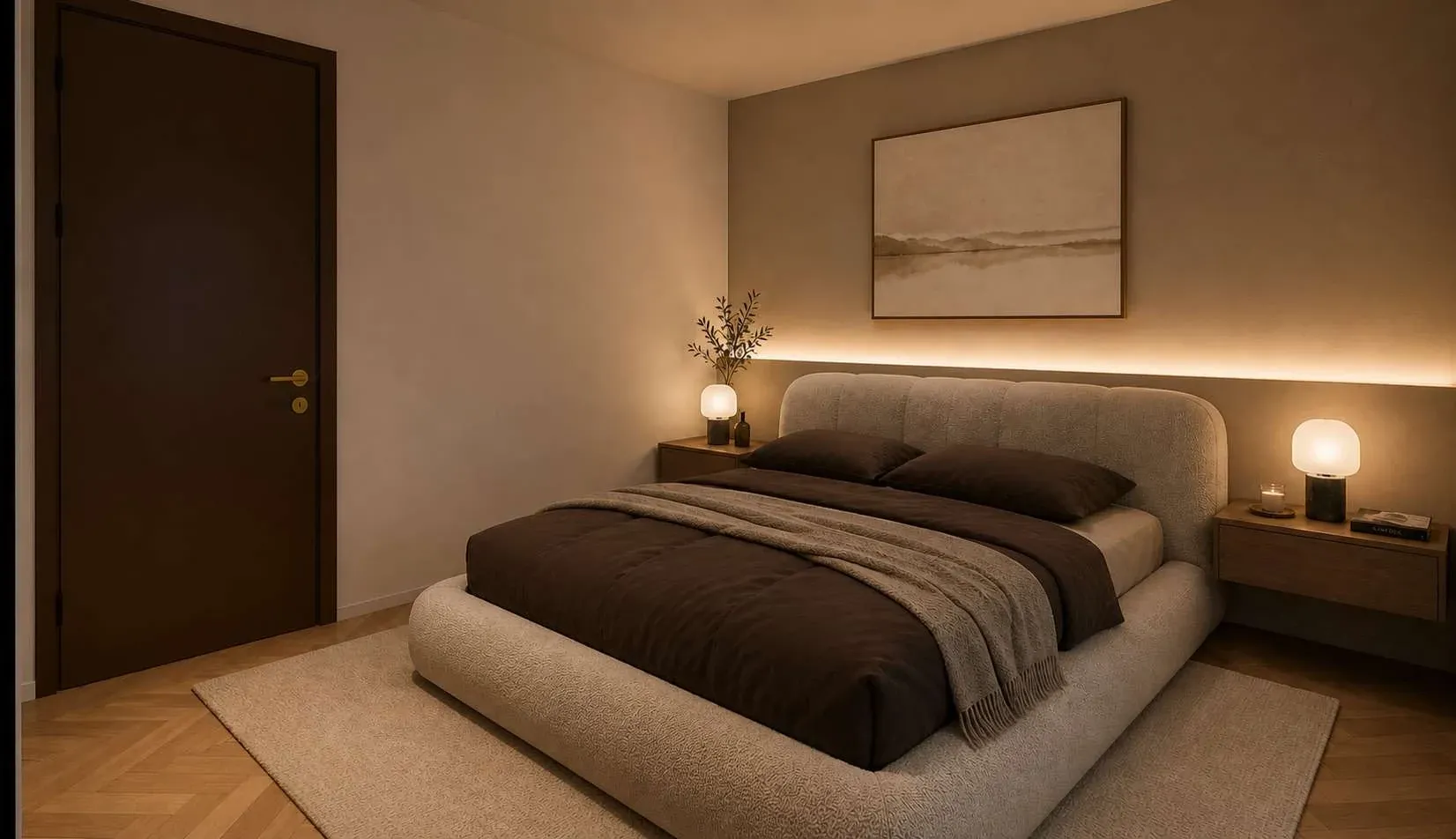 Chambre d'adolescent, vue 3 - aménagement intérieur à Saint-Étienne-du-Rouvray